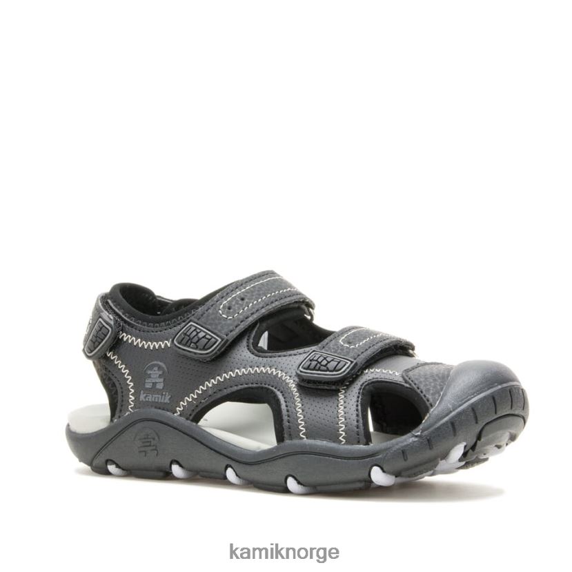 sandaler Kamik havskilpadde 2 svart barn T20H00246