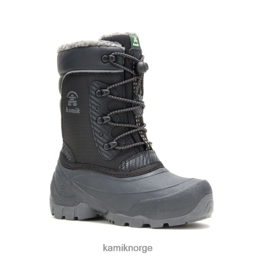 vinterstøvler Kamik luke 3 svart barn T20H00295