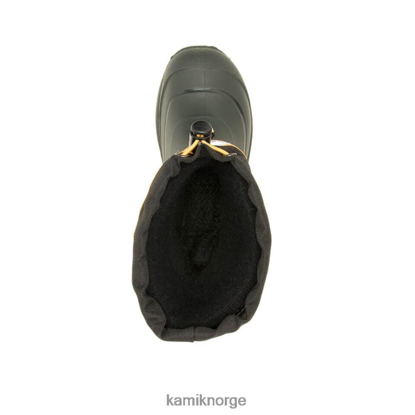 vinterstøvler Kamik snobuster 3 blk oransje khaki barn T20H00234