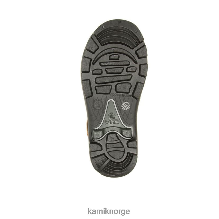 vinterstøvler Kamik snobuster 3 blk oransje khaki barn T20H00234