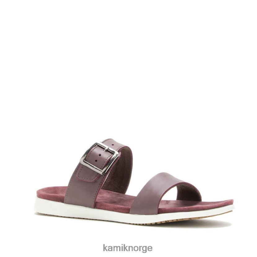 sandaler Kamik cara skli burgunder kvinner T20H0046