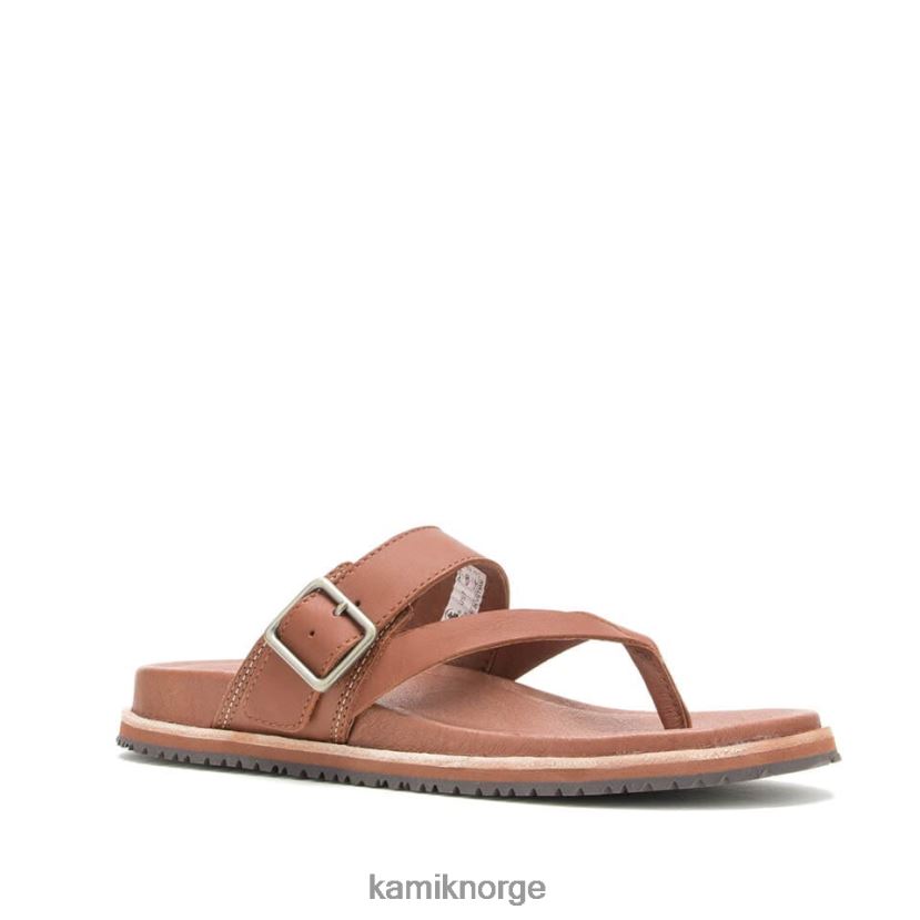 sandaler Kamik sadie flip mørkebrun kvinner T20H0059