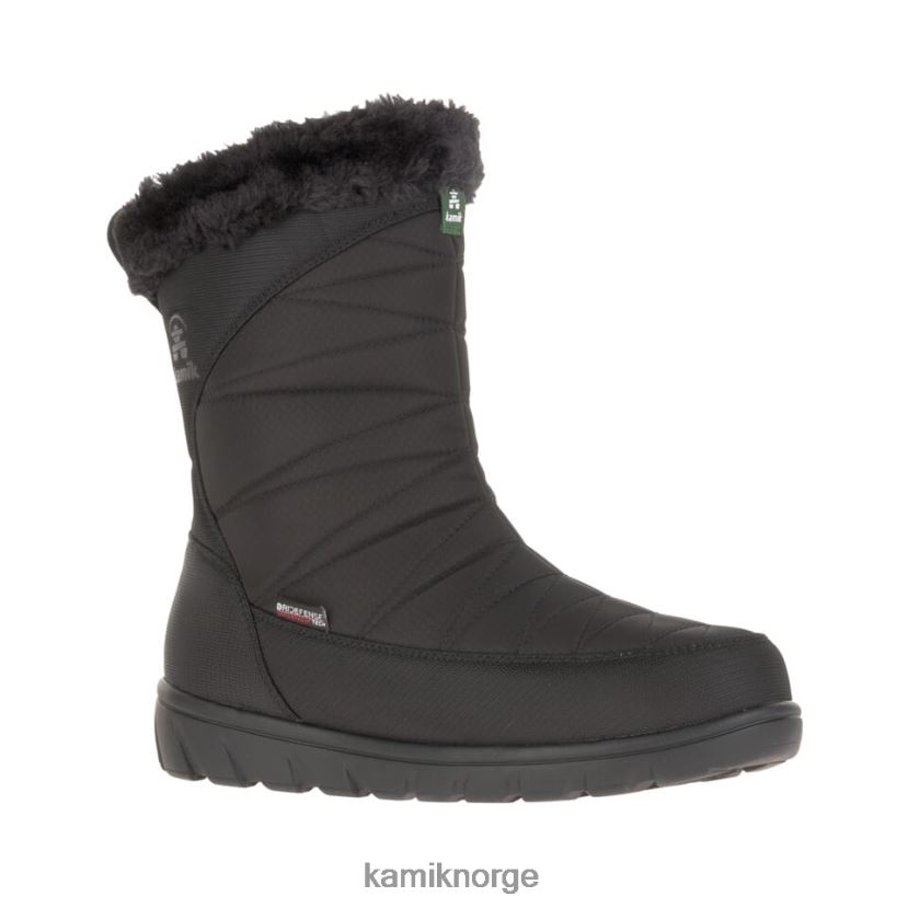 vinterstøvler Kamik hannah zip w svart kvinner T20H00162