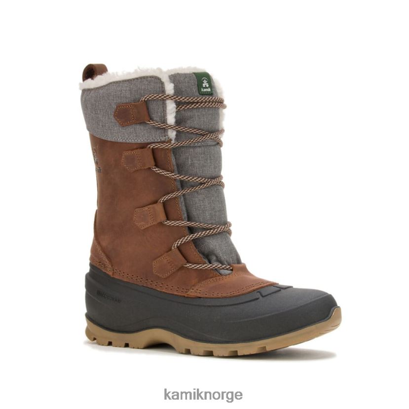 vinterstøvler Kamik snøgem konjakk kvinner T20H00160