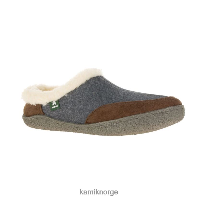 tøfler Kamik hytte mørkebrun menn T20H00550
