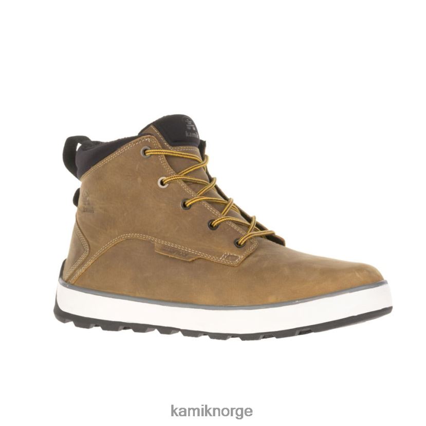 uformelt fottøy Kamik spencer mid tan menn T20H00478