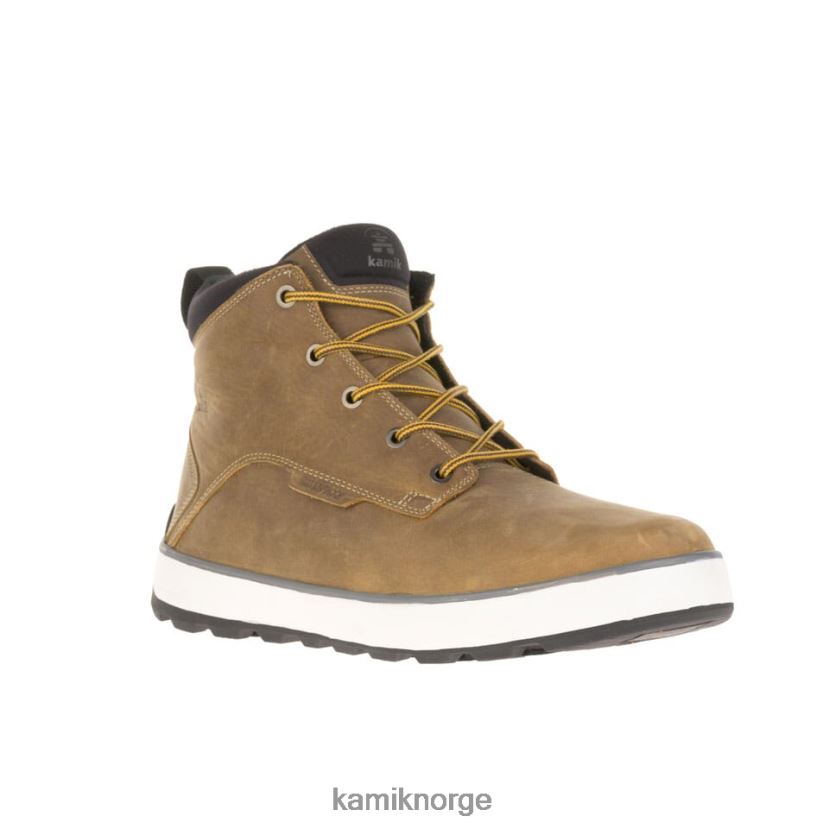 uformelt fottøy Kamik spencer mid tan menn T20H00478