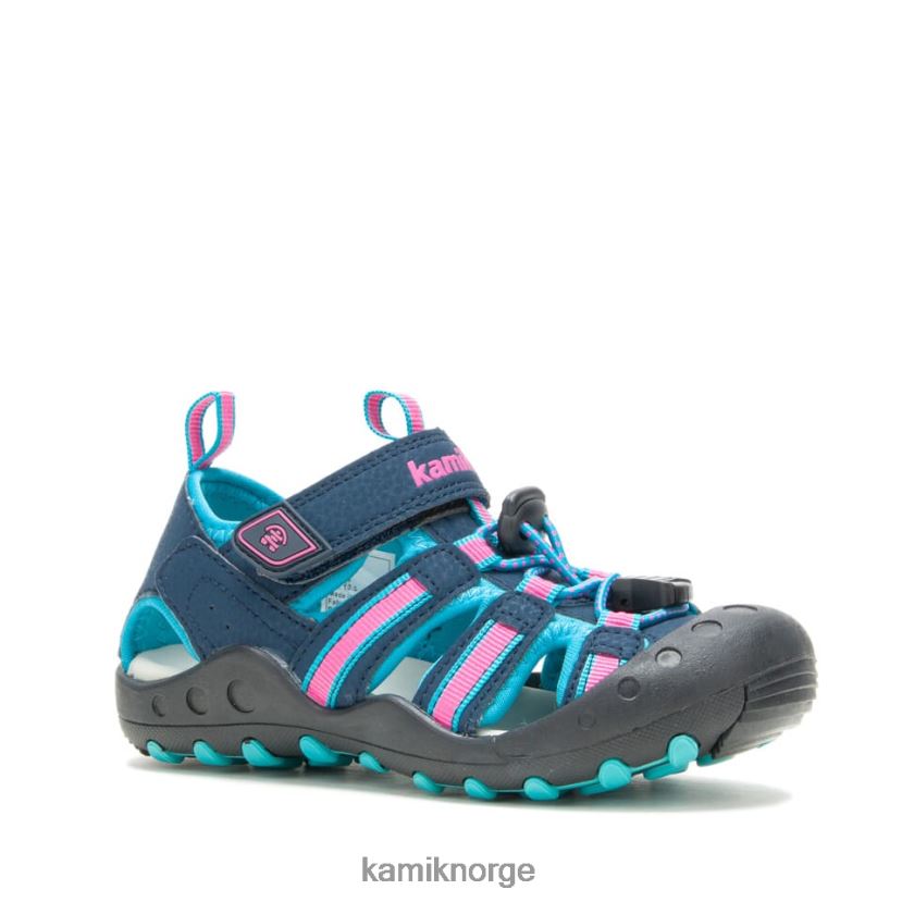 sandaler Kamik krabbe marine/blågrønt småbarn T20H00383