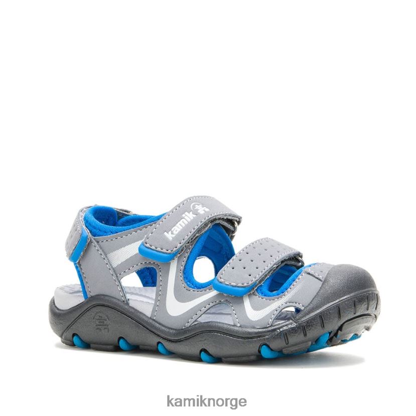 sandaler Kamik vandre kull/blått småbarn T20H00380