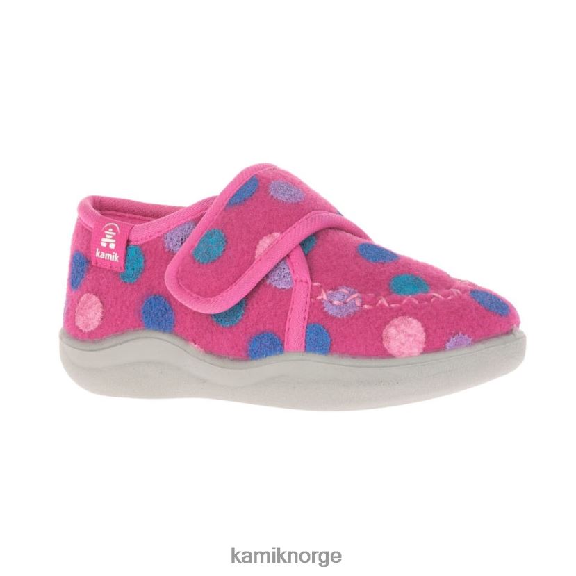 tøfler Kamik cozylodge rosa småbarn T20H00445