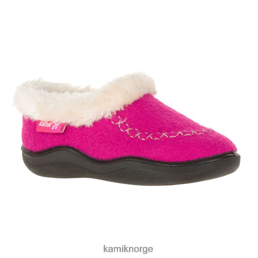 tøfler Kamik koselig hytte 2 fuchsia småbarn T20H00436