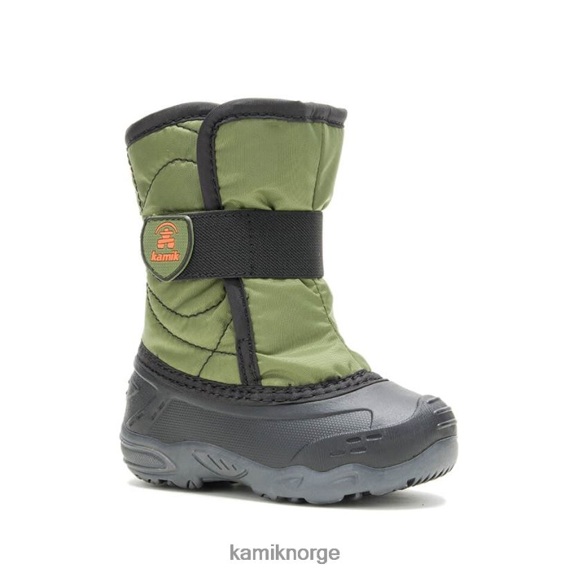 vinterstøvler Kamik snøbug 5 oliven småbarn T20H00406